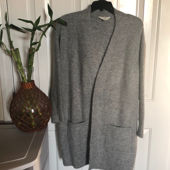 NWT 🥶 TERRA & SKY GRAY OPEN FRONT CARDIGAN SWEATER Women’s Plus 1X 16W-18W